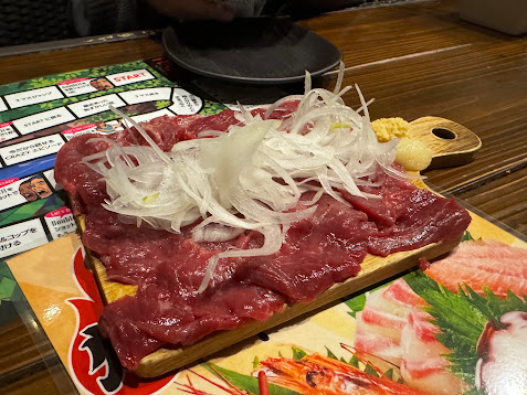 ジンギスカンの肉と野菜